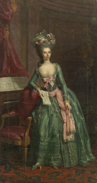 Juliane, Princess of Schaumburg-Lippe by Johann Heinrich Tischbein